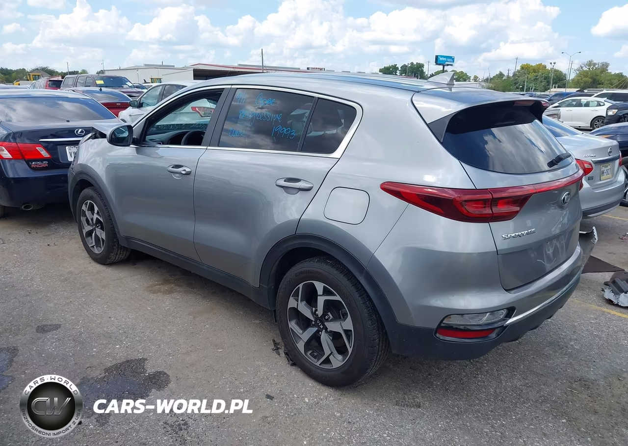 2021 Kia Sportage Lx VIN:KNDPM3AC7M7938734 - 3