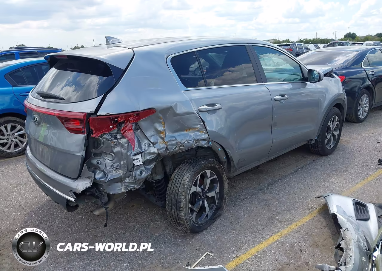 2021 Kia Sportage Lx VIN:KNDPM3AC7M7938734 - 4