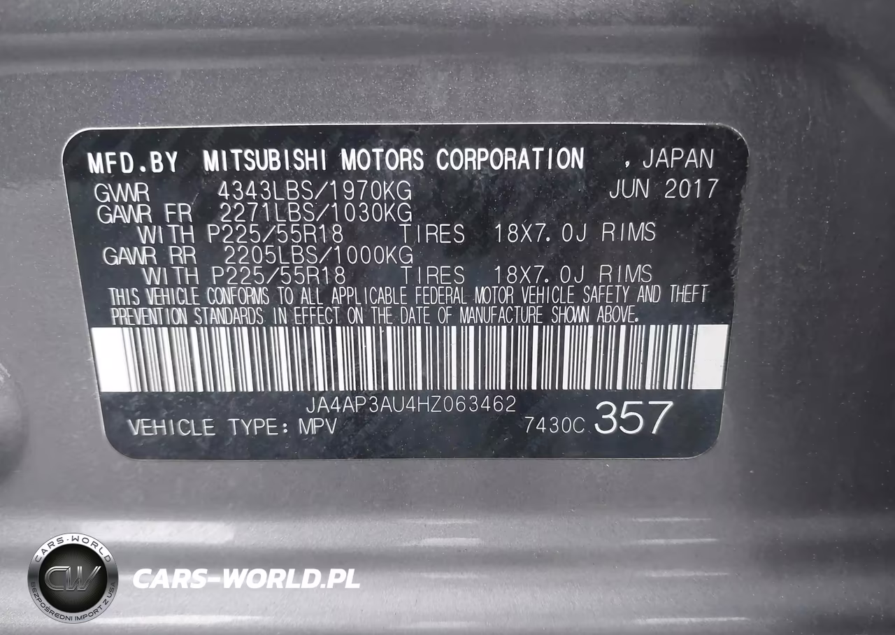 2017 Mitsubishi Outlander Sport 2.0 Le VIN:JA4AP3AU4HZ063462 - 9