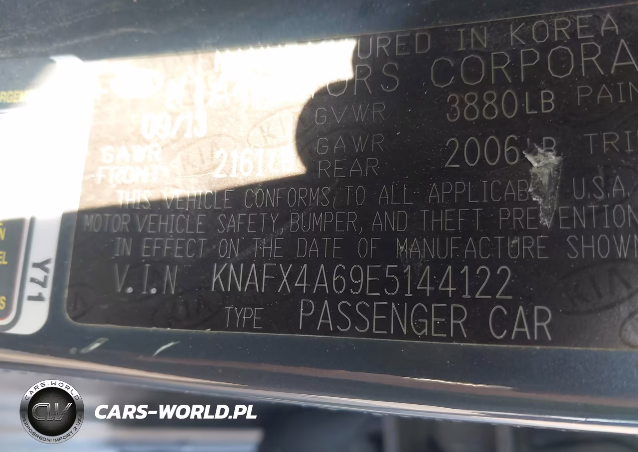 2014 Kia Forte Lx VIN:KNAFX4A69E5144122 - 9