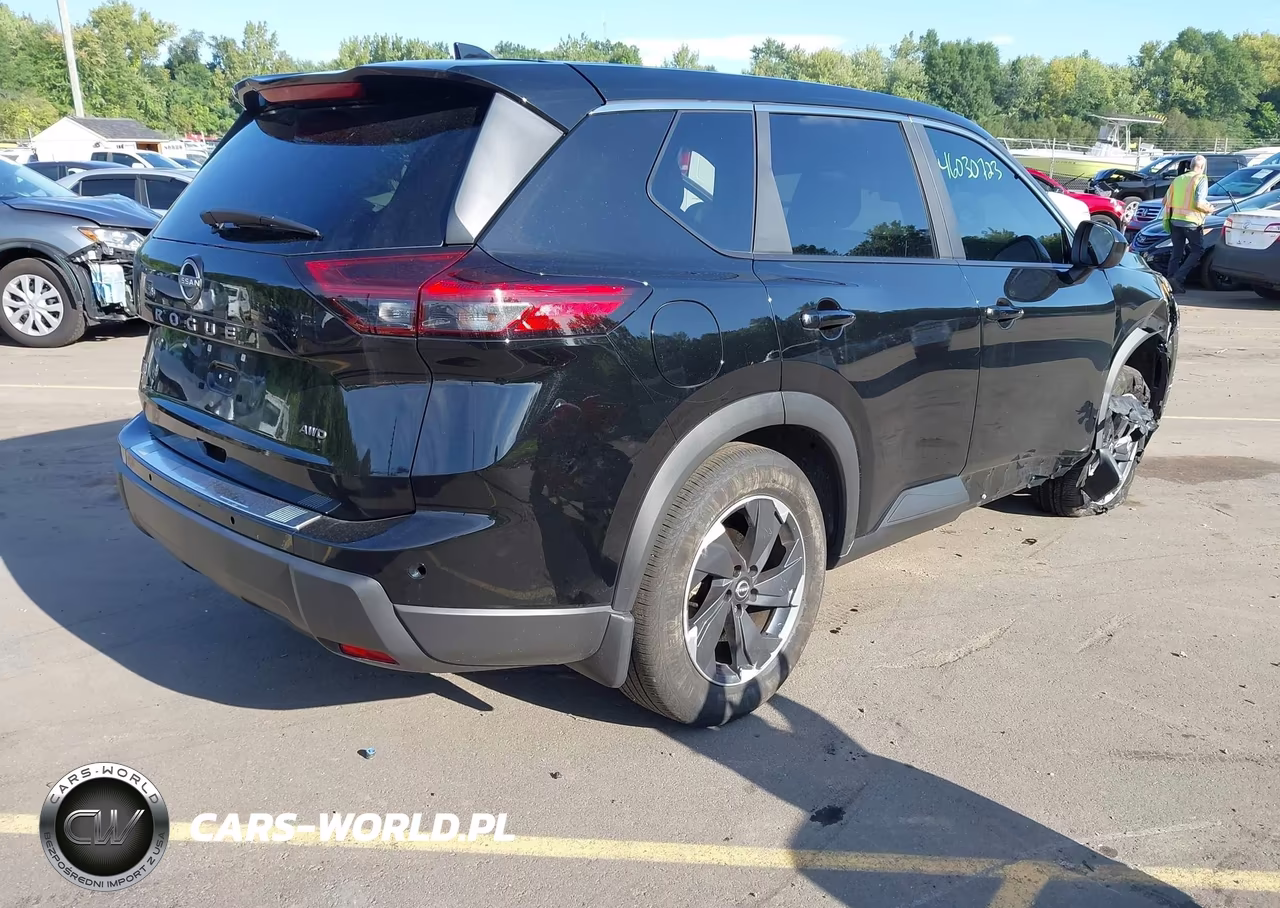 2025 Nissan Rogue Sv Intelligent Awd VIN:5N1BT3BB2SC861046 - 4