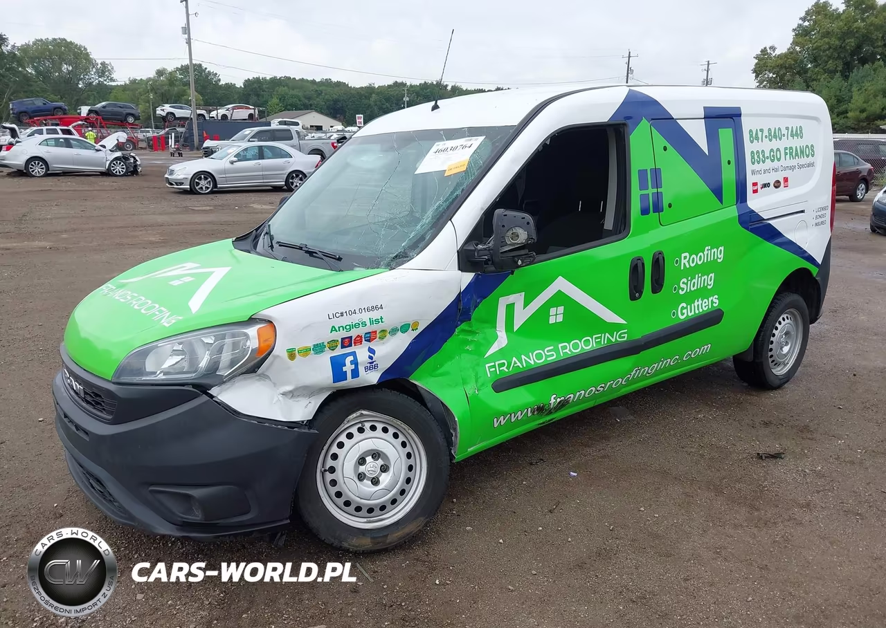 2021 Ram Promaster City Tradesman VIN:ZFBHRFAB8M6U12684 - 2