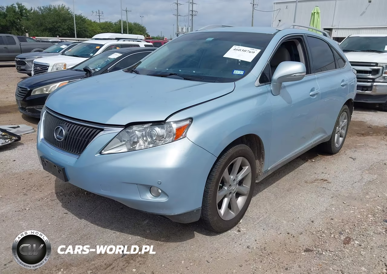 2010 Lexus Rx 350 VIN:JTJZK1BA5A2400118 - 2