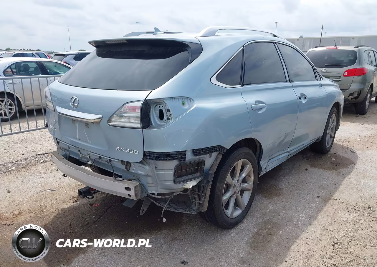 2010 Lexus Rx 350 VIN:JTJZK1BA5A2400118 - 4