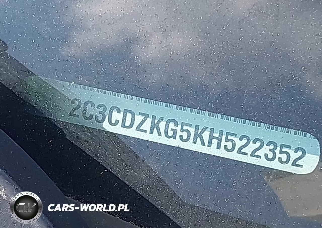 2019 Dodge Challenger Gt Awd VIN:2C3CDZKG5KH522352 - 18