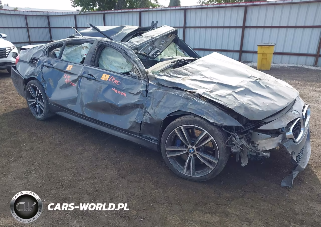 2015 BMW 335I VIN:WBA3A9C51FK472837 - 1