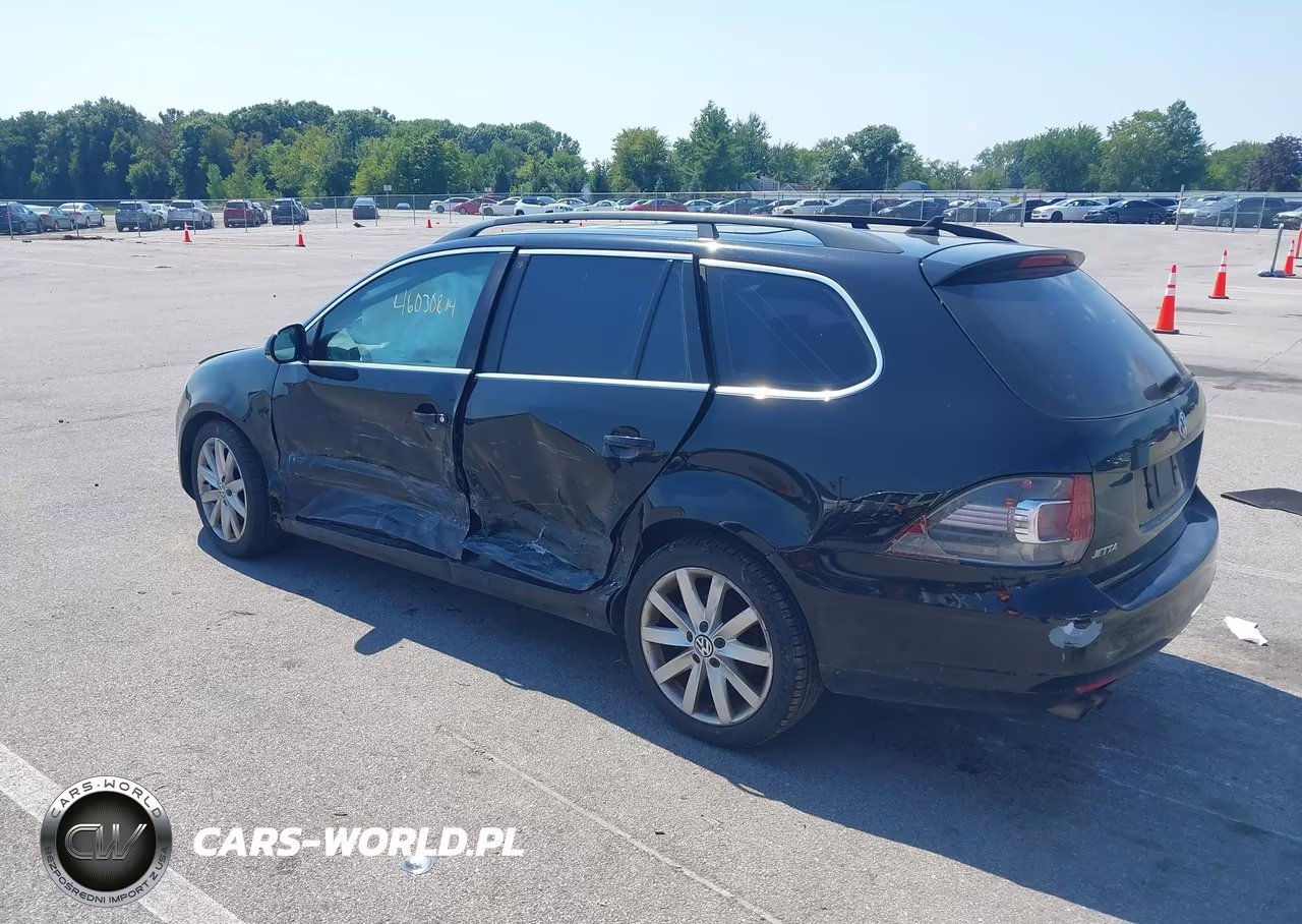 2011 Volkswagen Jetta Sportwagen 2.5L Se VIN:3VWPX7AJ2BM615379 - 3