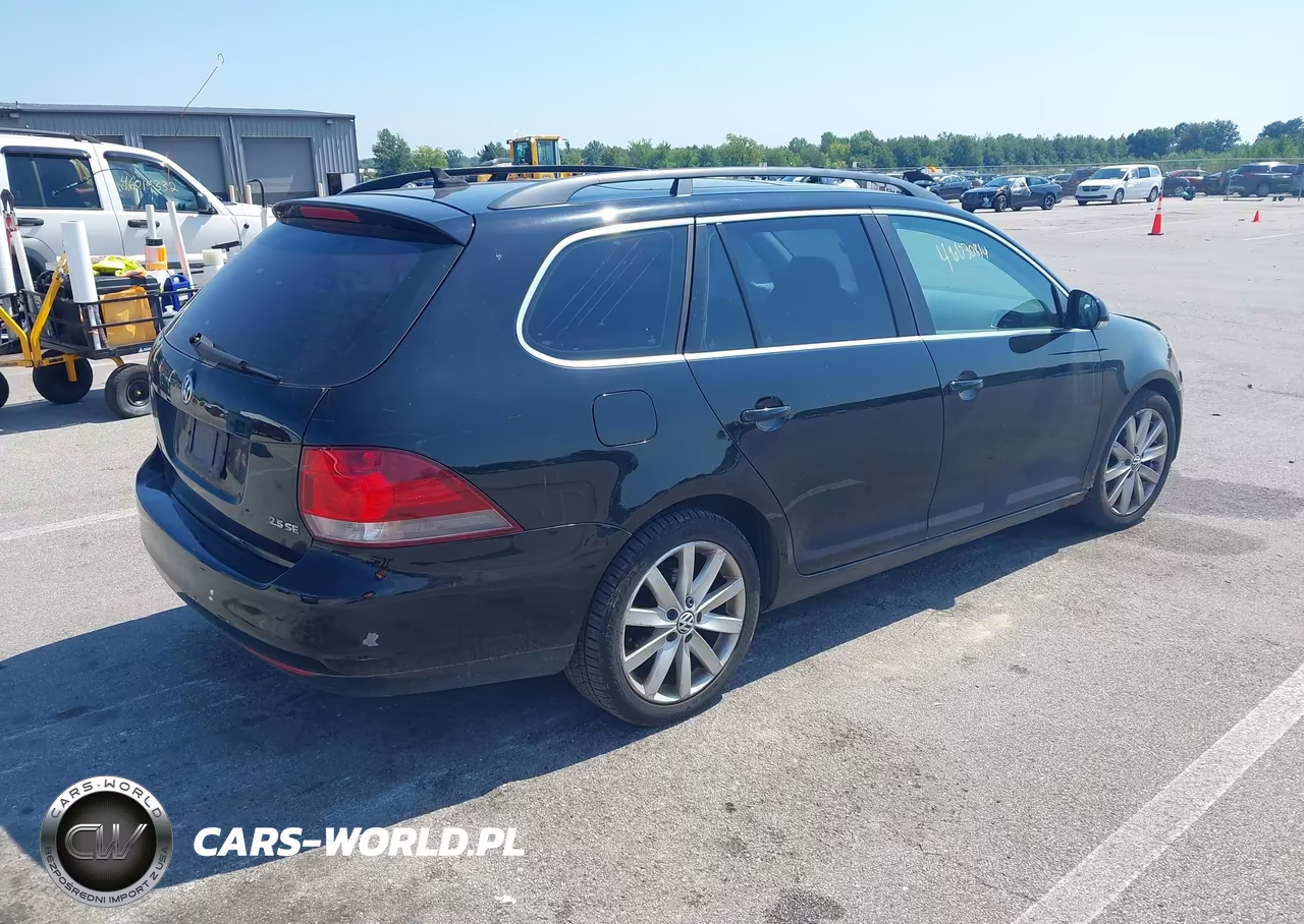 2011 Volkswagen Jetta Sportwagen 2.5L Se VIN:3VWPX7AJ2BM615379 - 4