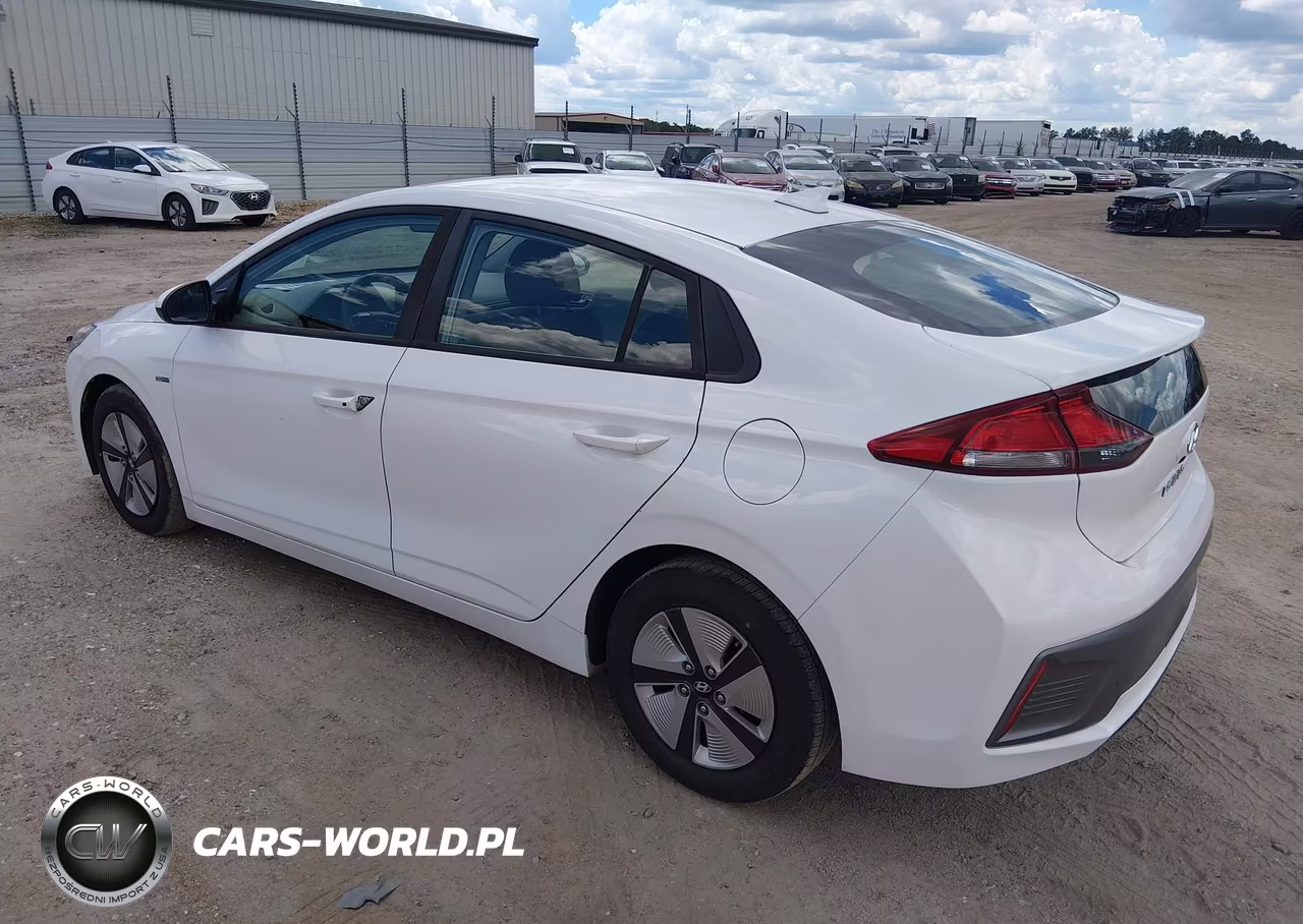 2020 Hyundai Ioniq Hybrid Blue VIN:KMHC65LC9LU233317 - 3