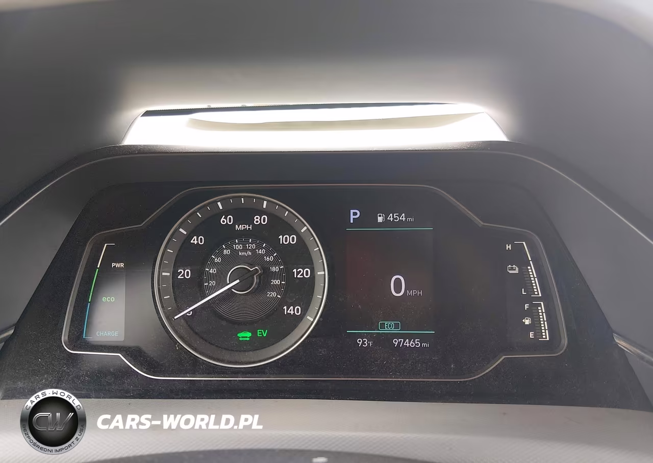 2020 Hyundai Ioniq Hybrid Blue VIN:KMHC65LC9LU233317 - 7
