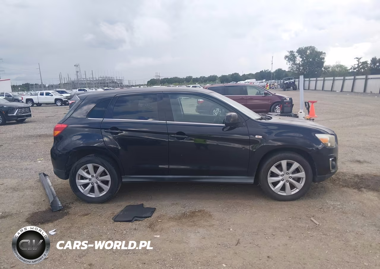 2014 Mitsubishi Outlander Sport Se VIN:4A4AP4AU6EE019177 - 14