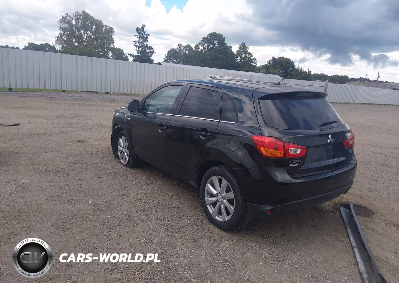 2014 Mitsubishi Outlander Sport Se VIN:4A4AP4AU6EE019177 - 3
