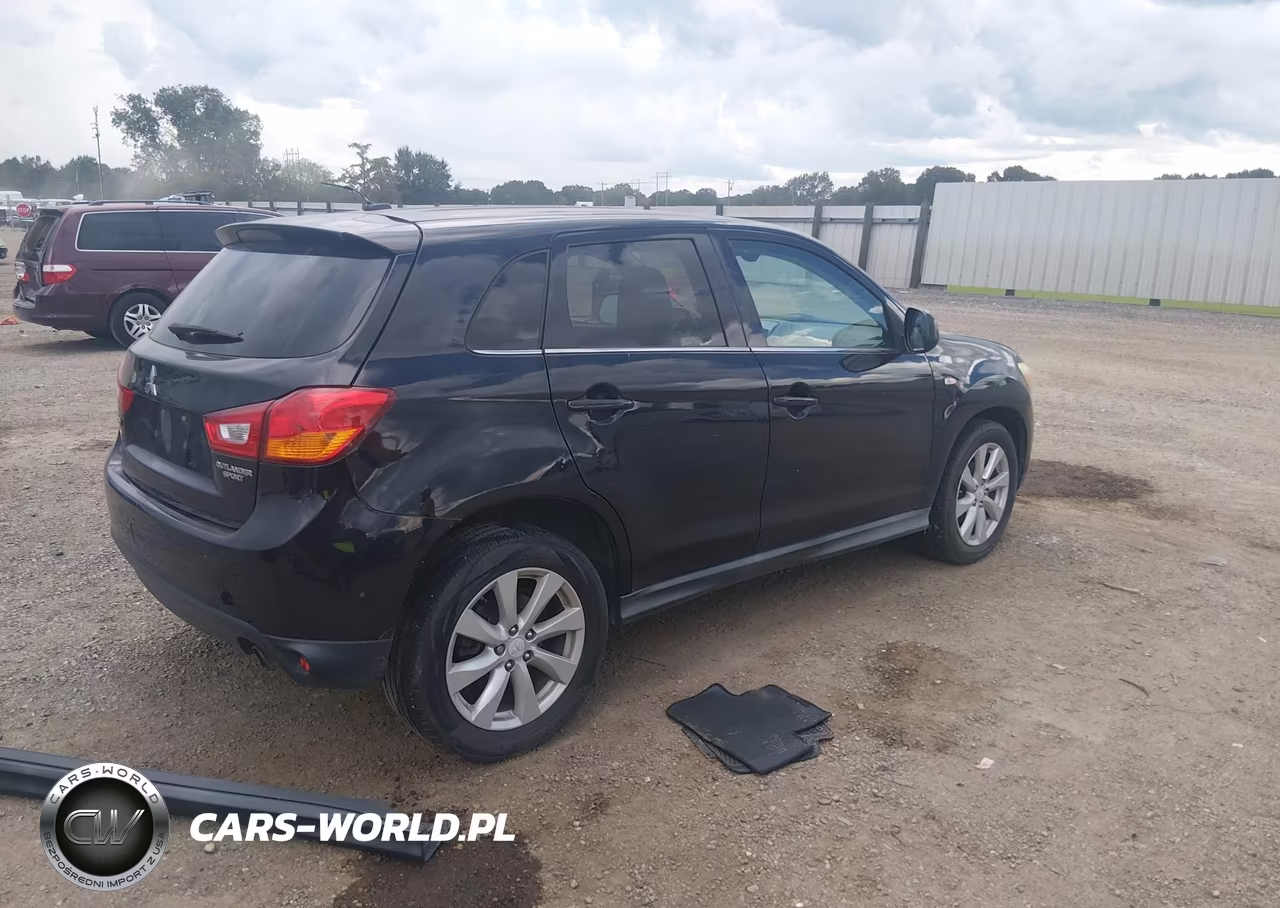 2014 Mitsubishi Outlander Sport Se VIN:4A4AP4AU6EE019177 - 4