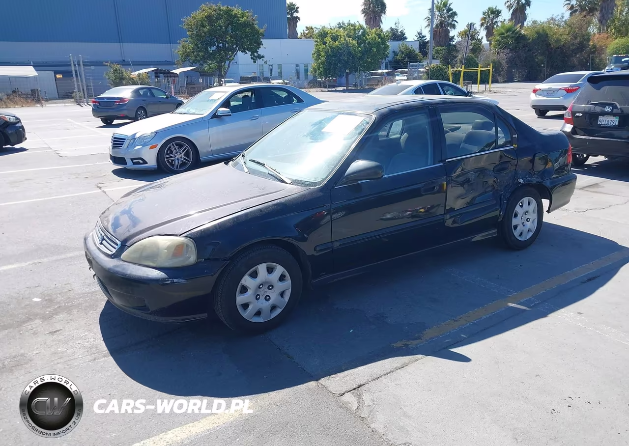 1999 Honda Civic Lx VIN:2HGEJ6674XH572979 - 2