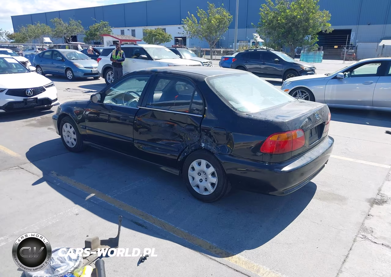 1999 Honda Civic Lx VIN:2HGEJ6674XH572979 - 3
