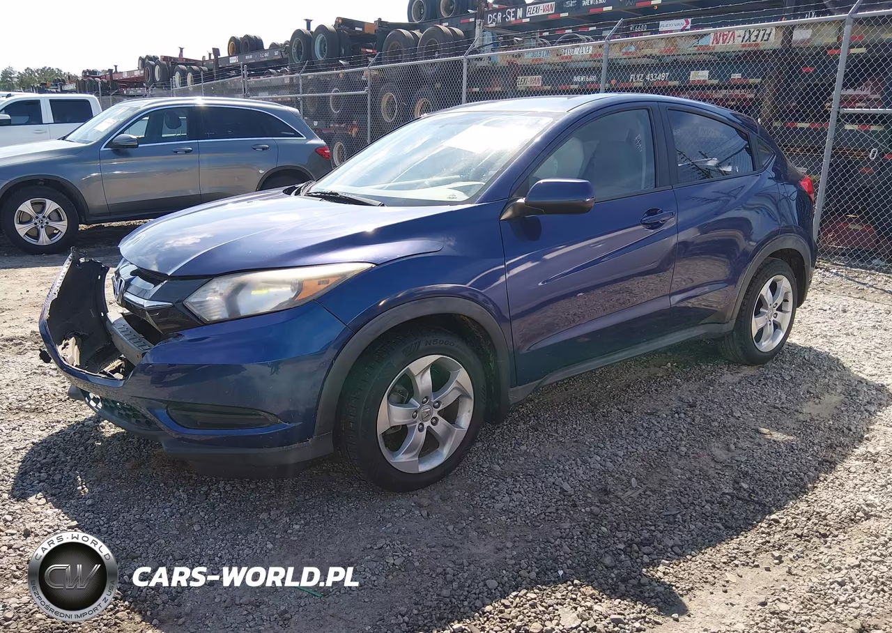 2016 Honda Hr-V Lx VIN:3CZRU5H34GM730325 - 2