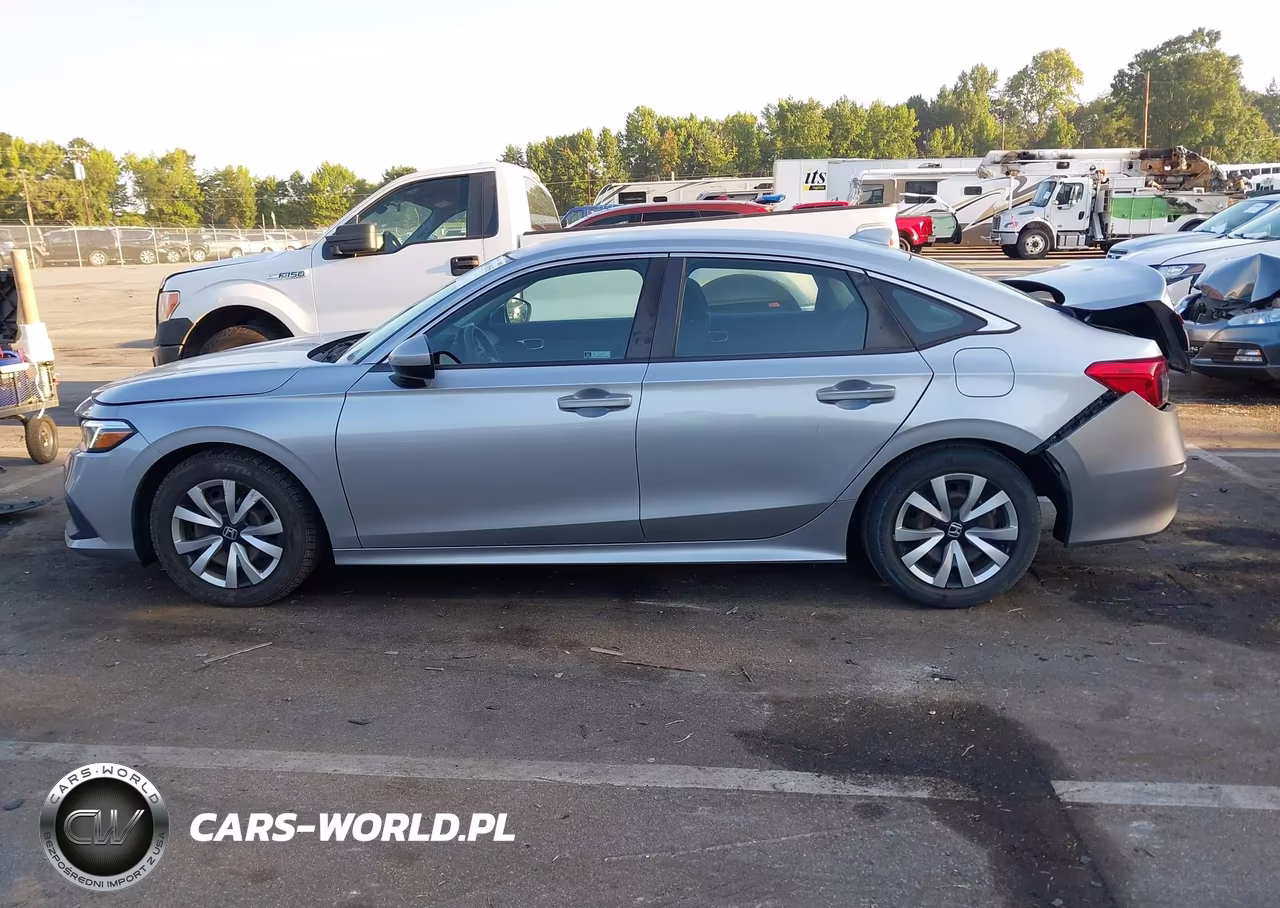 2022 Honda Civic Lx VIN:2HGFE2F23NH570806 - 14