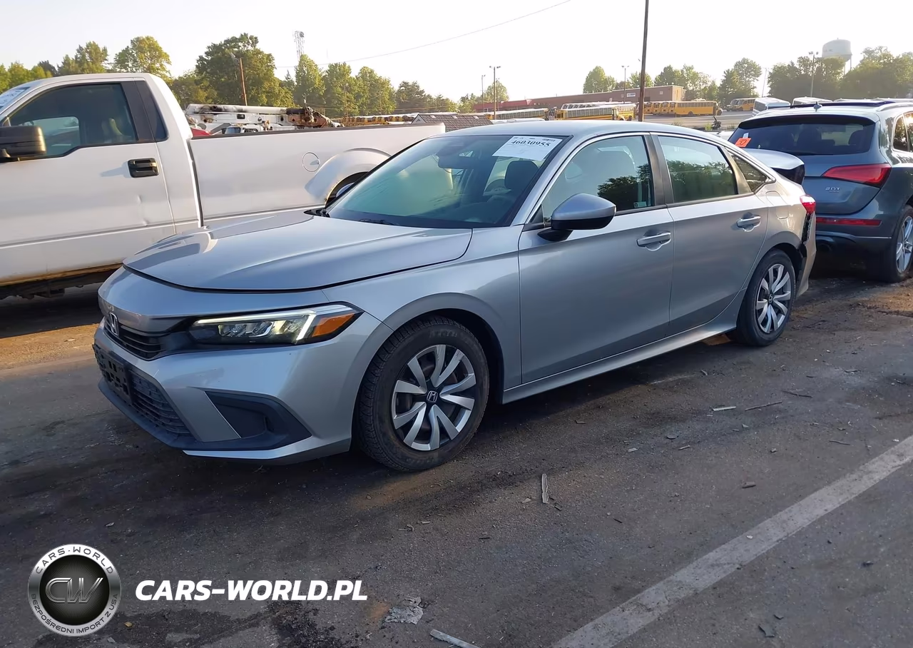 2022 Honda Civic Lx VIN:2HGFE2F23NH570806 - 2