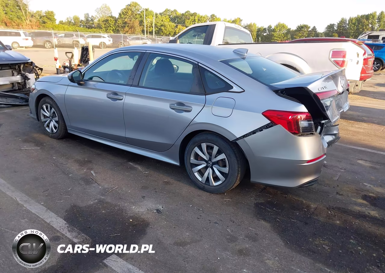 2022 Honda Civic Lx VIN:2HGFE2F23NH570806 - 3