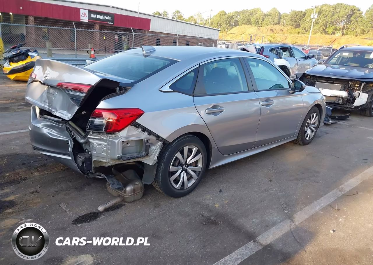 2022 Honda Civic Lx VIN:2HGFE2F23NH570806 - 4