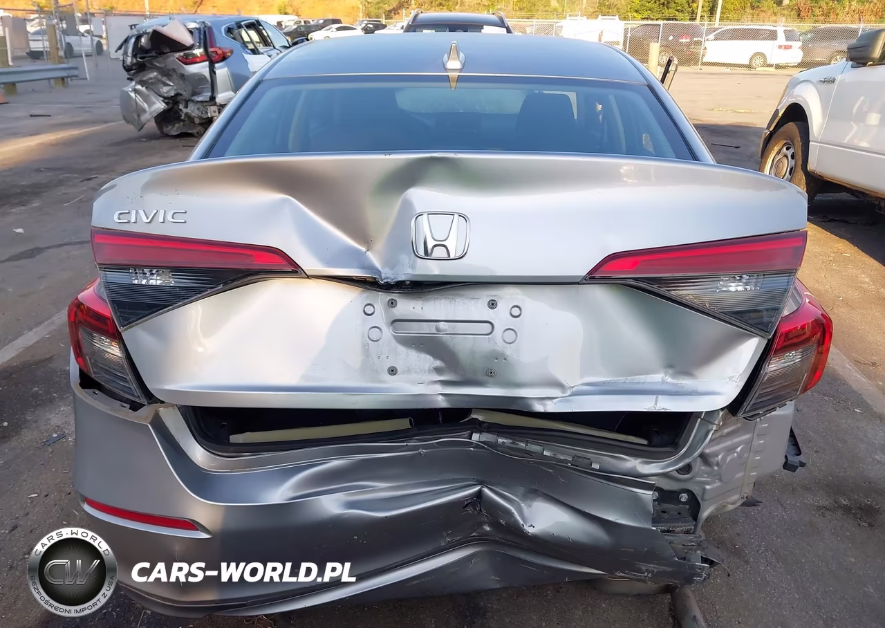 2022 Honda Civic Lx VIN:2HGFE2F23NH570806 - 6