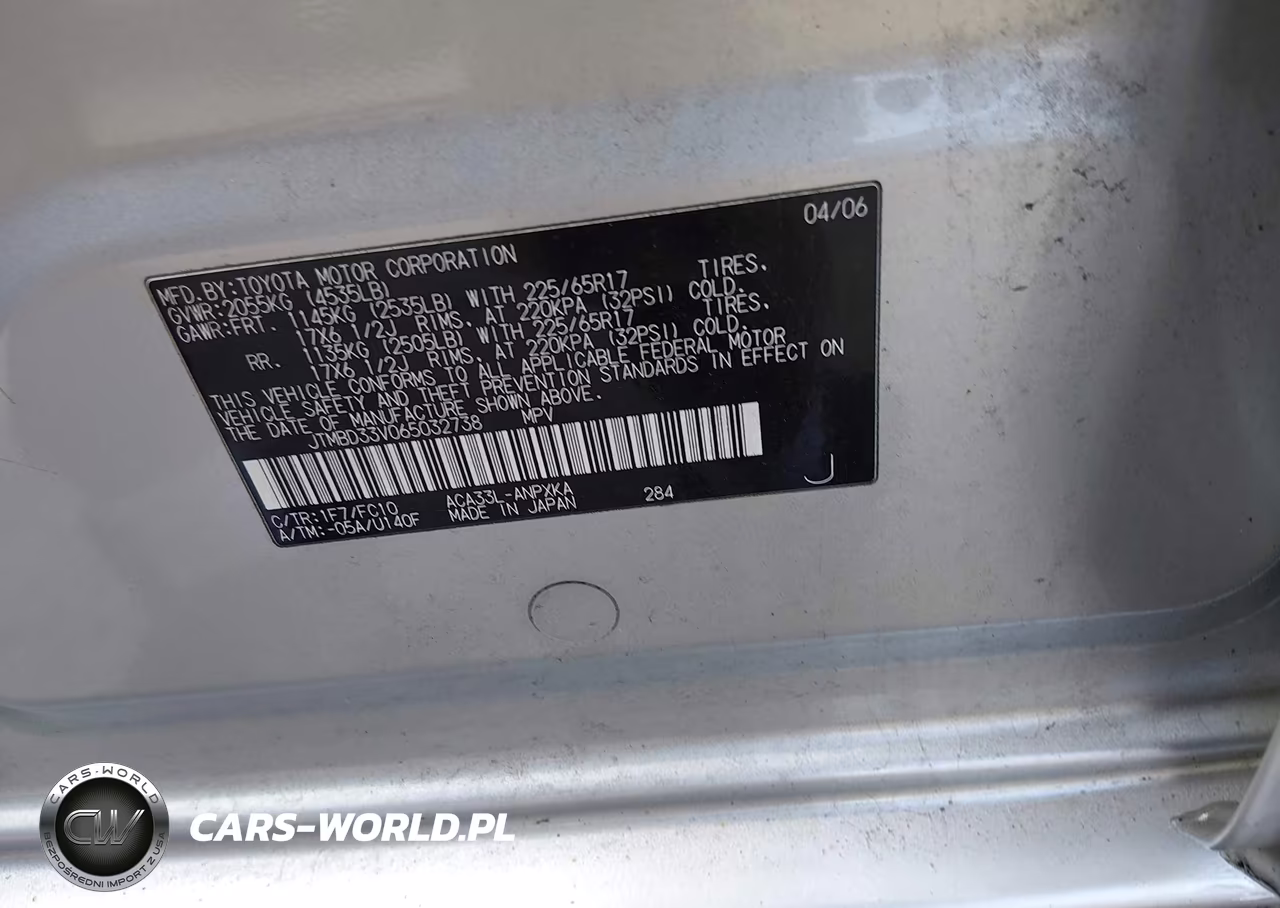 2006 Toyota Rav4 VIN:JTMBD33V065032738 - 9