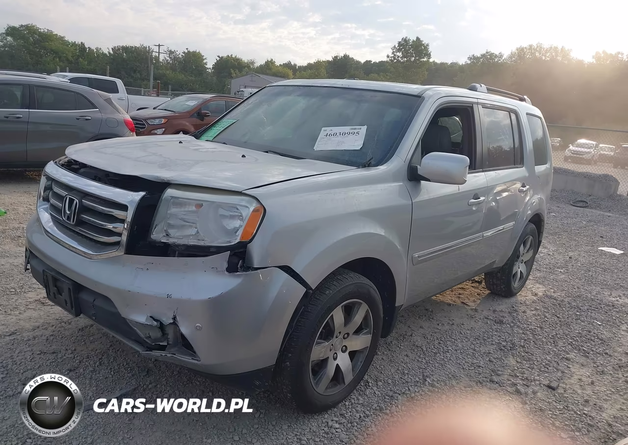 2015 Honda Pilot Touring VIN:5FNYF4H9XFB041015 - 2