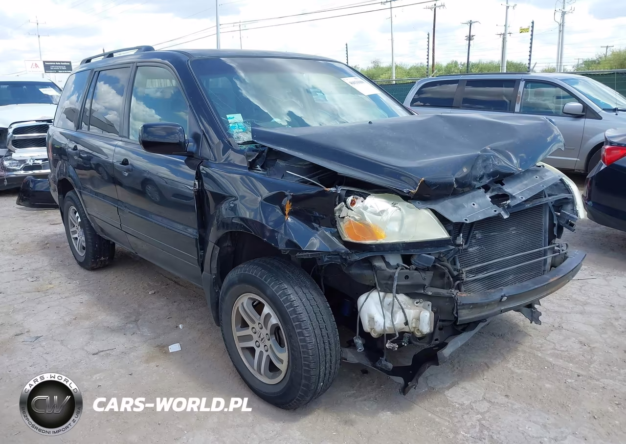 2004 Honda Pilot Ex VIN:5FNYF18444B007992 - 1
