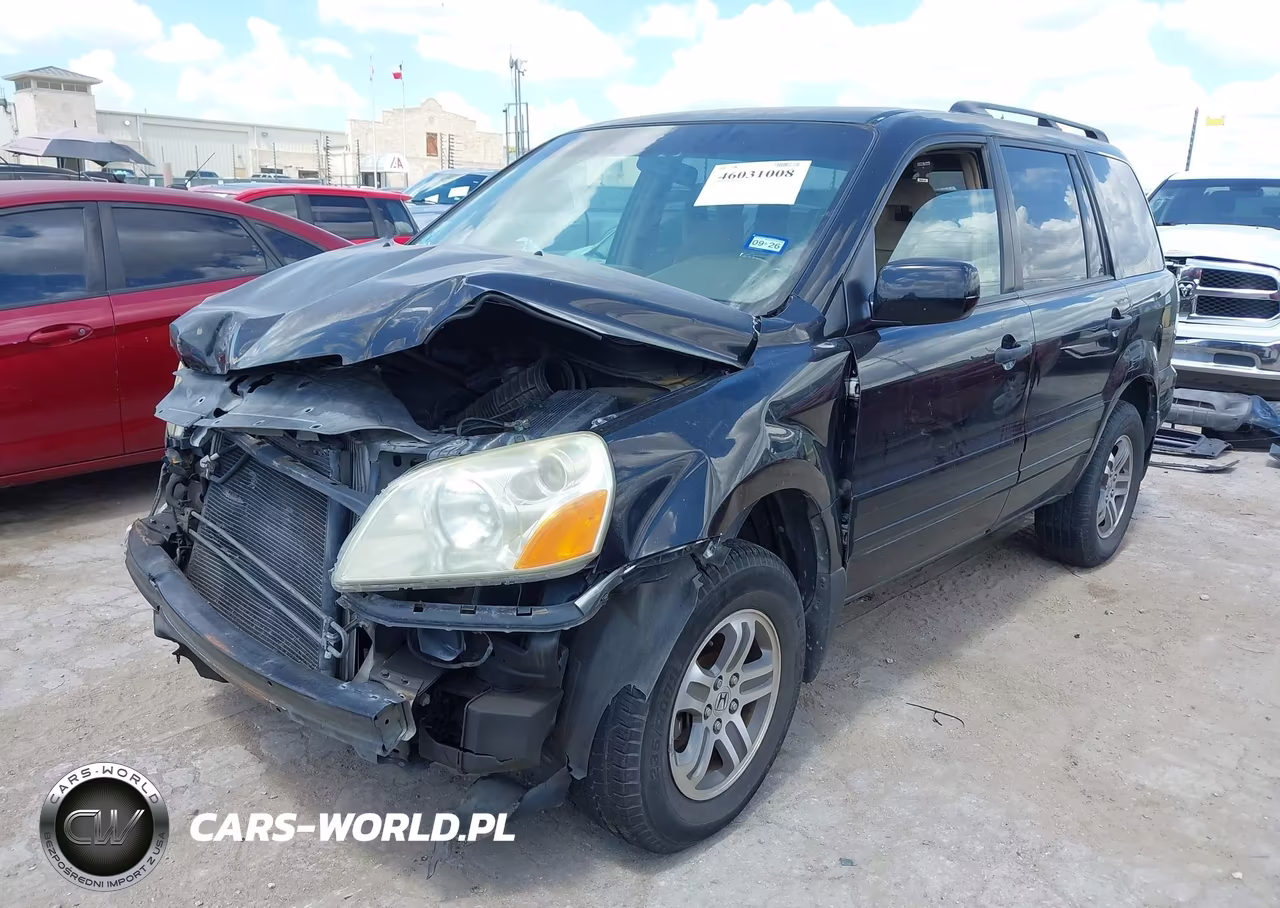 2004 Honda Pilot Ex VIN:5FNYF18444B007992 - 2