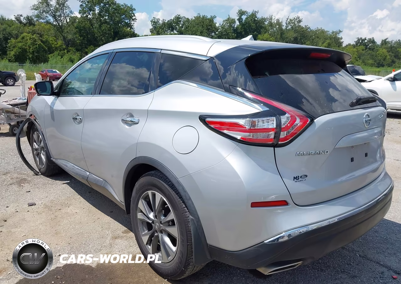 2015 Nissan Murano Sl VIN:5N1AZ2MGXFN277713 - 3