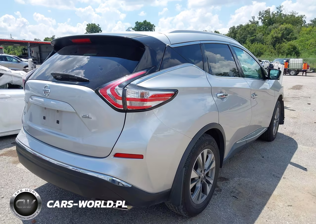 2015 Nissan Murano Sl VIN:5N1AZ2MGXFN277713 - 4