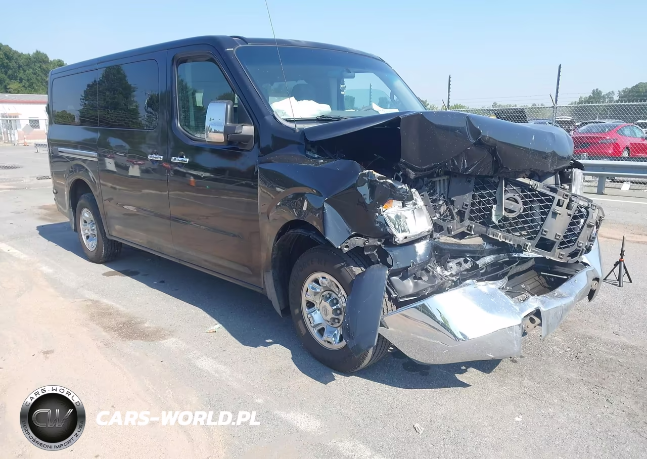 2014 Nissan Nv Passenger Nv3500 Hd Sv V6 VIN:5BZBF0AA6EN160182 - 1
