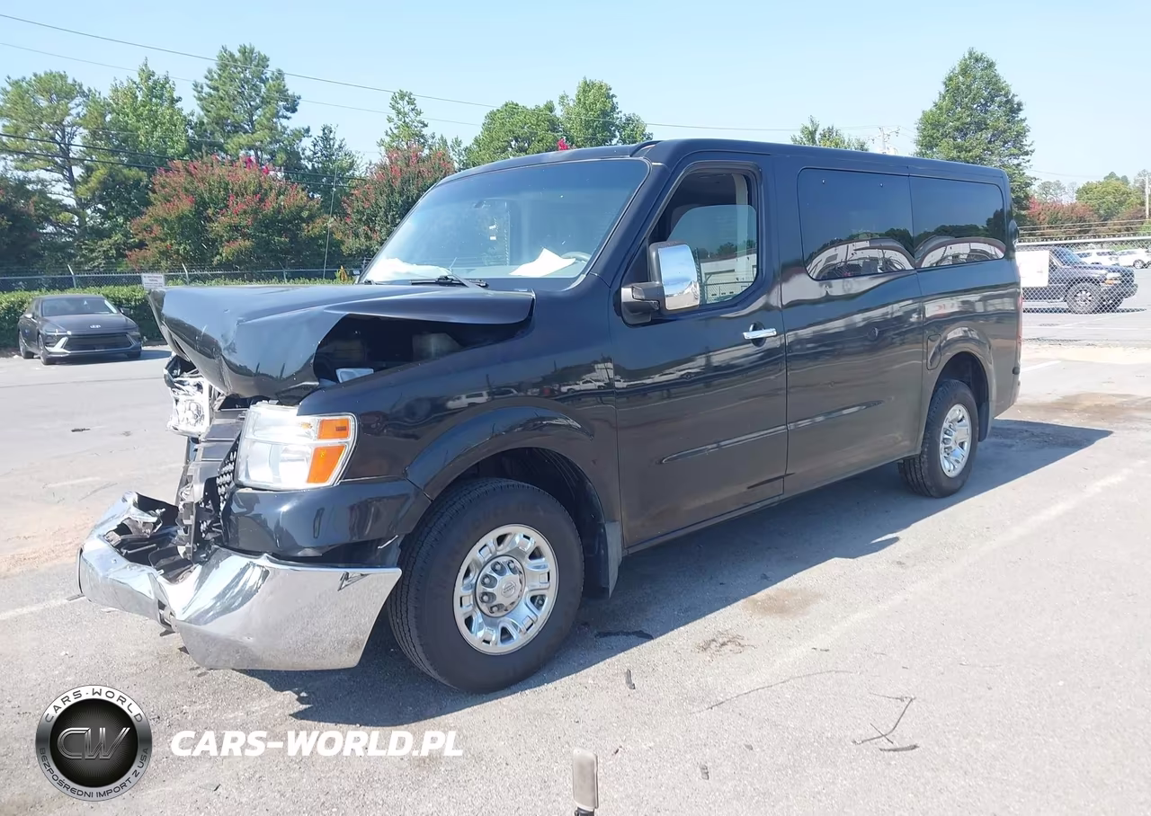 2014 Nissan Nv Passenger Nv3500 Hd Sv V6 VIN:5BZBF0AA6EN160182 - 2
