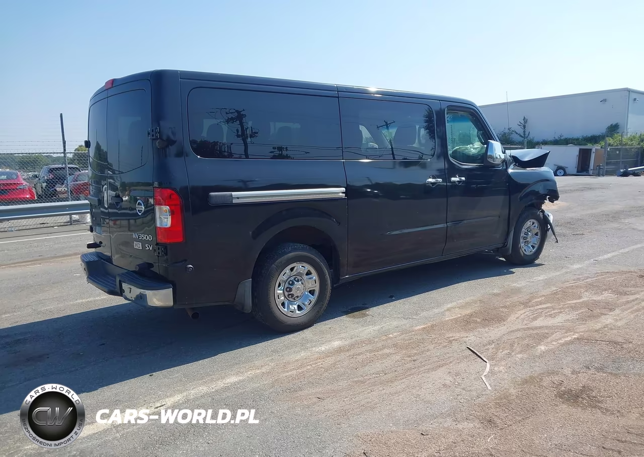 2014 Nissan Nv Passenger Nv3500 Hd Sv V6 VIN:5BZBF0AA6EN160182 - 4