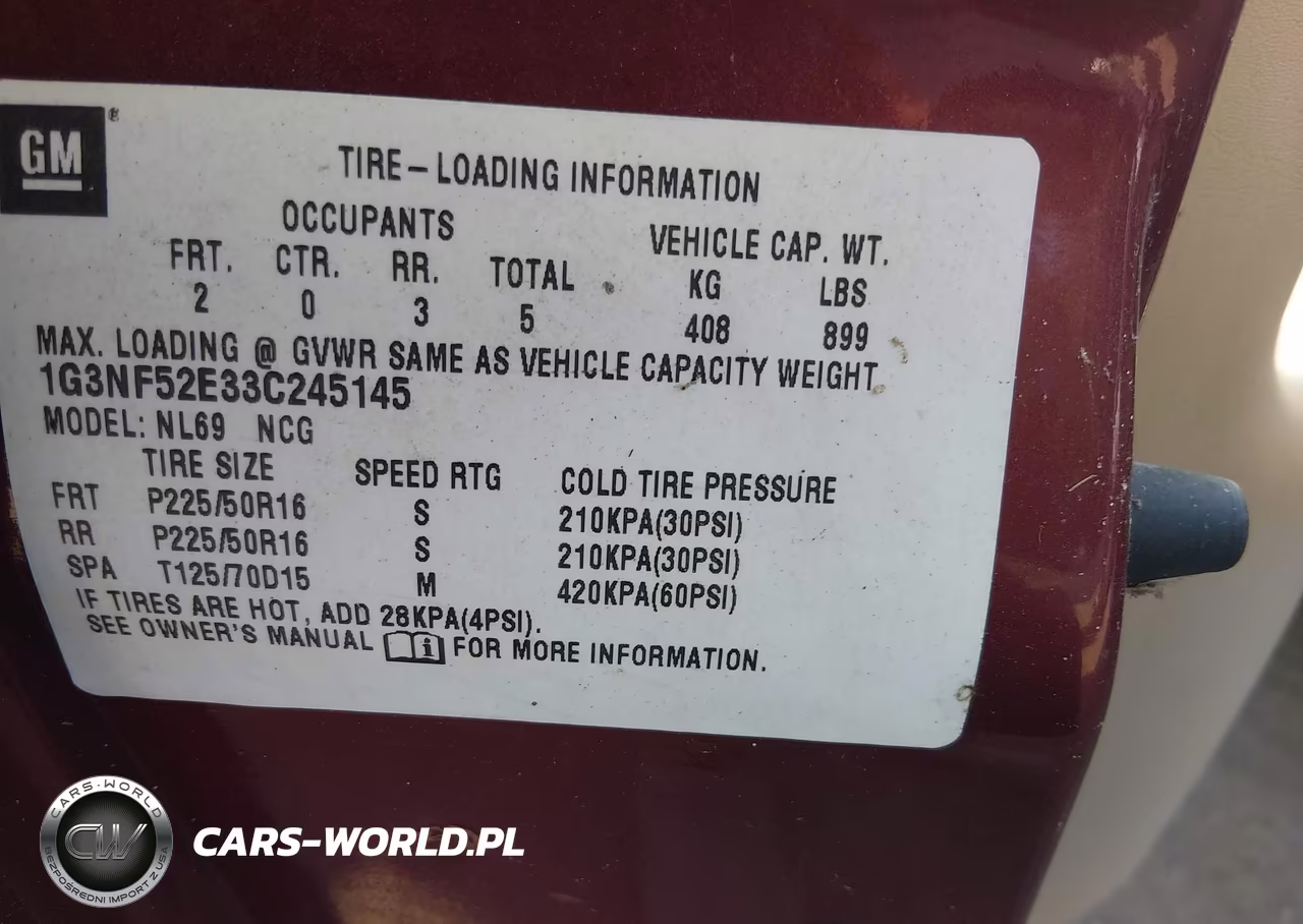 2003 Oldsmobile Alero Gls VIN:1G3NF52E33C245145 - 9
