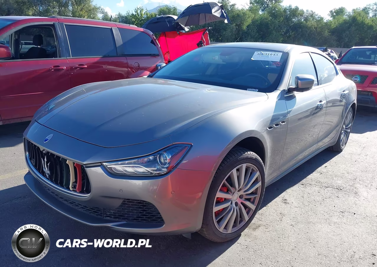 2016 Maserati Ghibli S Q4 VIN:ZAM57RTA6G1168445 - 2