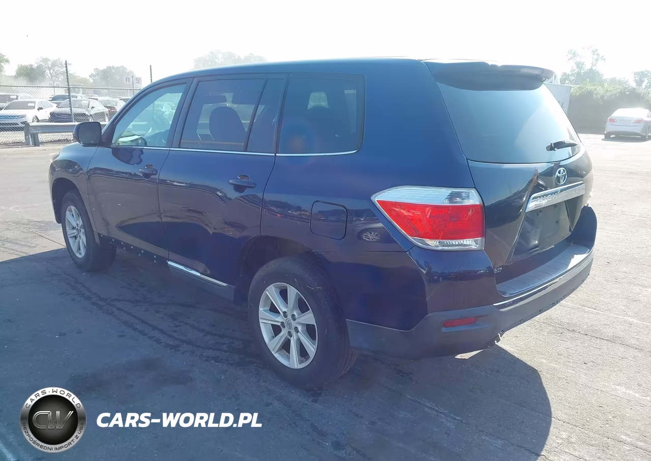 2013 Toyota Highlander VIN:5TDZA3EH1DS038229 - 3
