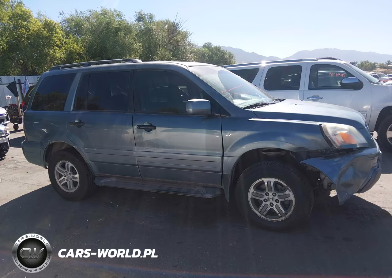 2005 Honda Pilot Ex-L VIN:2HKYF18515H509239 - 13