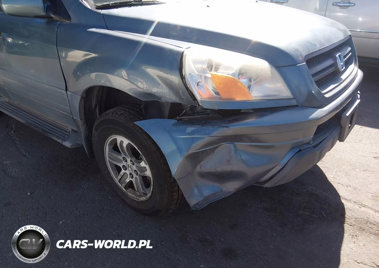 2005 Honda Pilot Ex-L VIN:2HKYF18515H509239 - 6