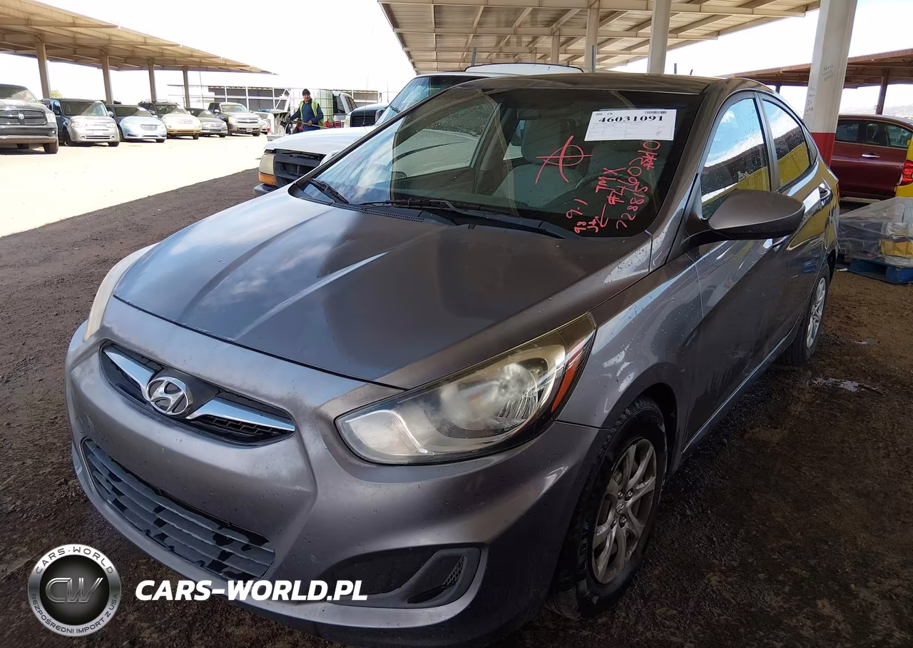2014 Hyundai Accent Gls VIN:KMHCT4AEXEU728815 - 2