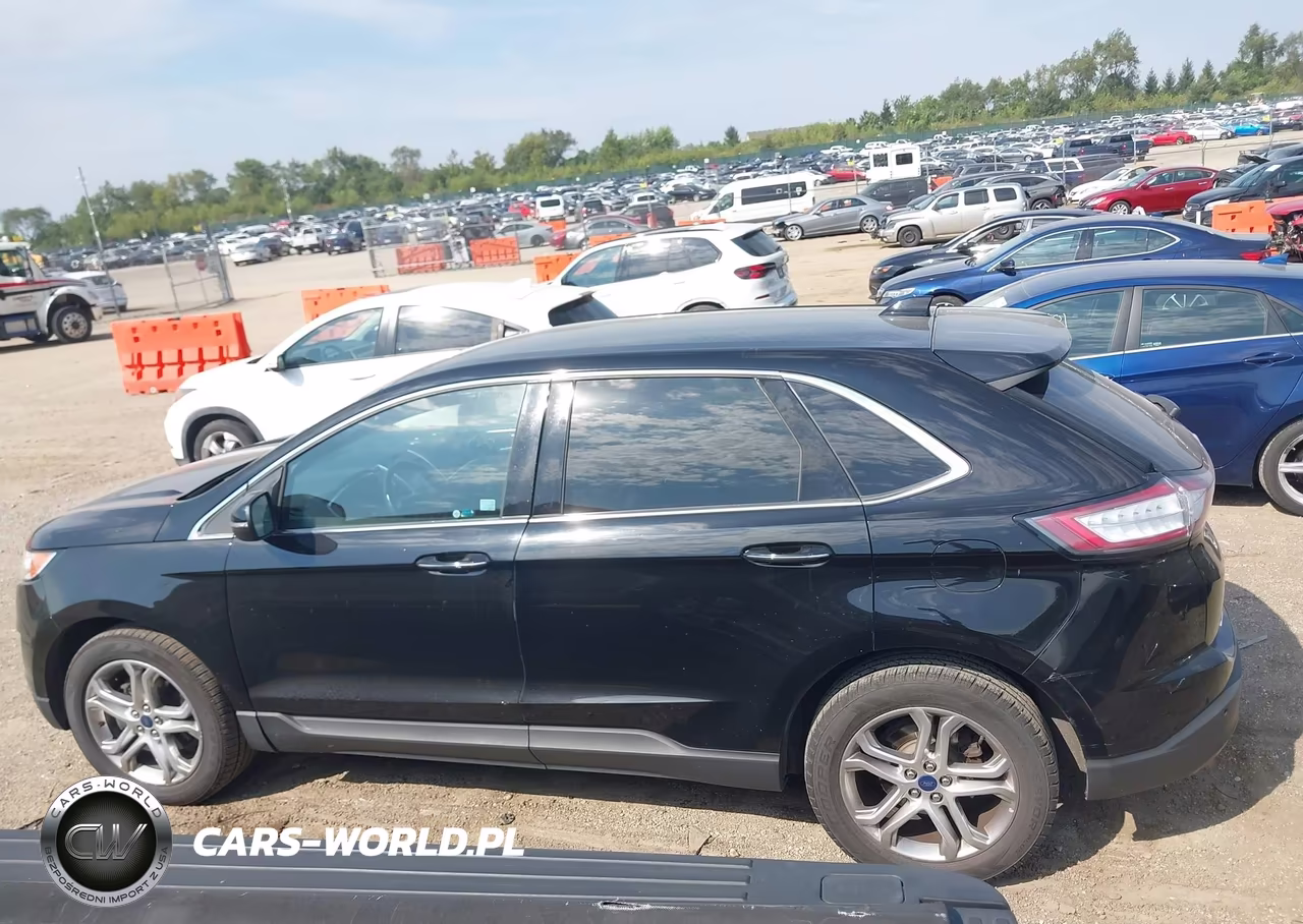 2017 Ford Edge Titanium VIN:2FMPK3K92HBB12293 - 14