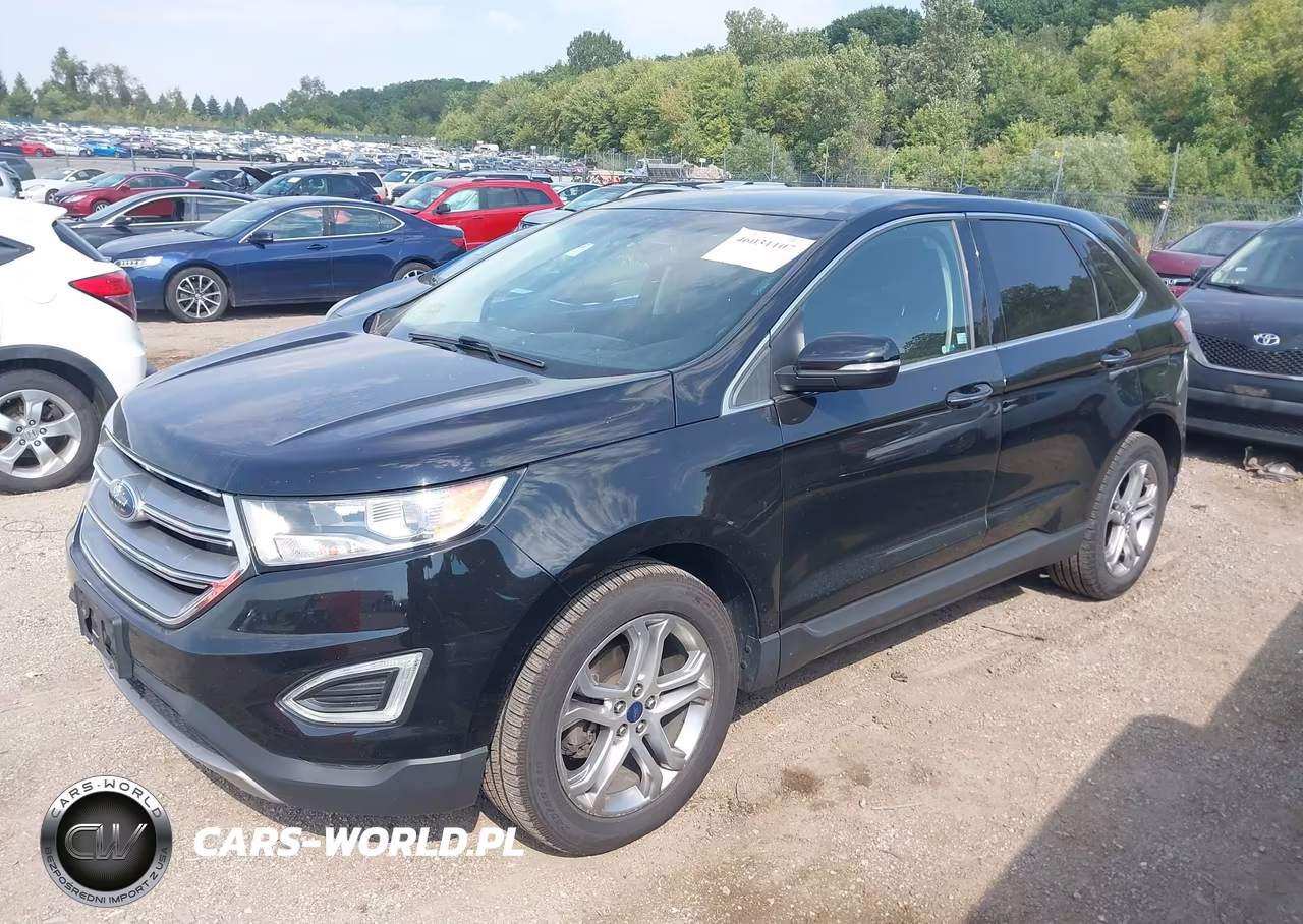 2017 Ford Edge Titanium VIN:2FMPK3K92HBB12293 - 2