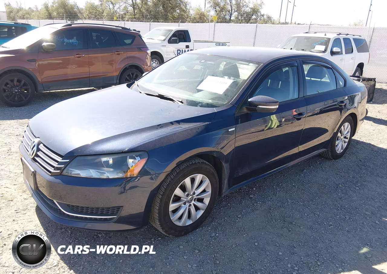 2015 Volkswagen Passat 1.8T Wolfsburg Edition VIN:1VWAT7A3XFC039812 - 2