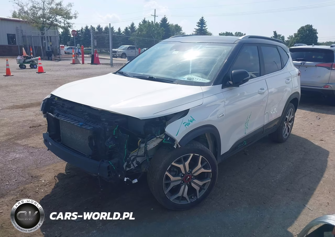 2021 Kia Seltos S Turbo VIN:KNDEUCA29M7041381 - 2