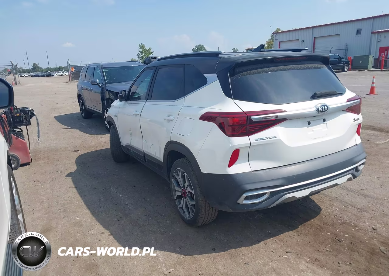 2021 Kia Seltos S Turbo VIN:KNDEUCA29M7041381 - 3
