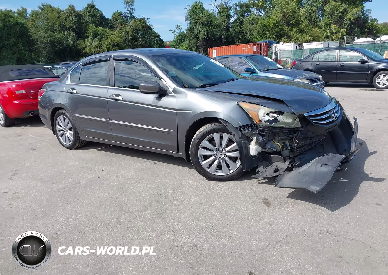 2011 Honda Accord 2.4 Ex-L VIN:1HGCP2F80BA067018 - 1