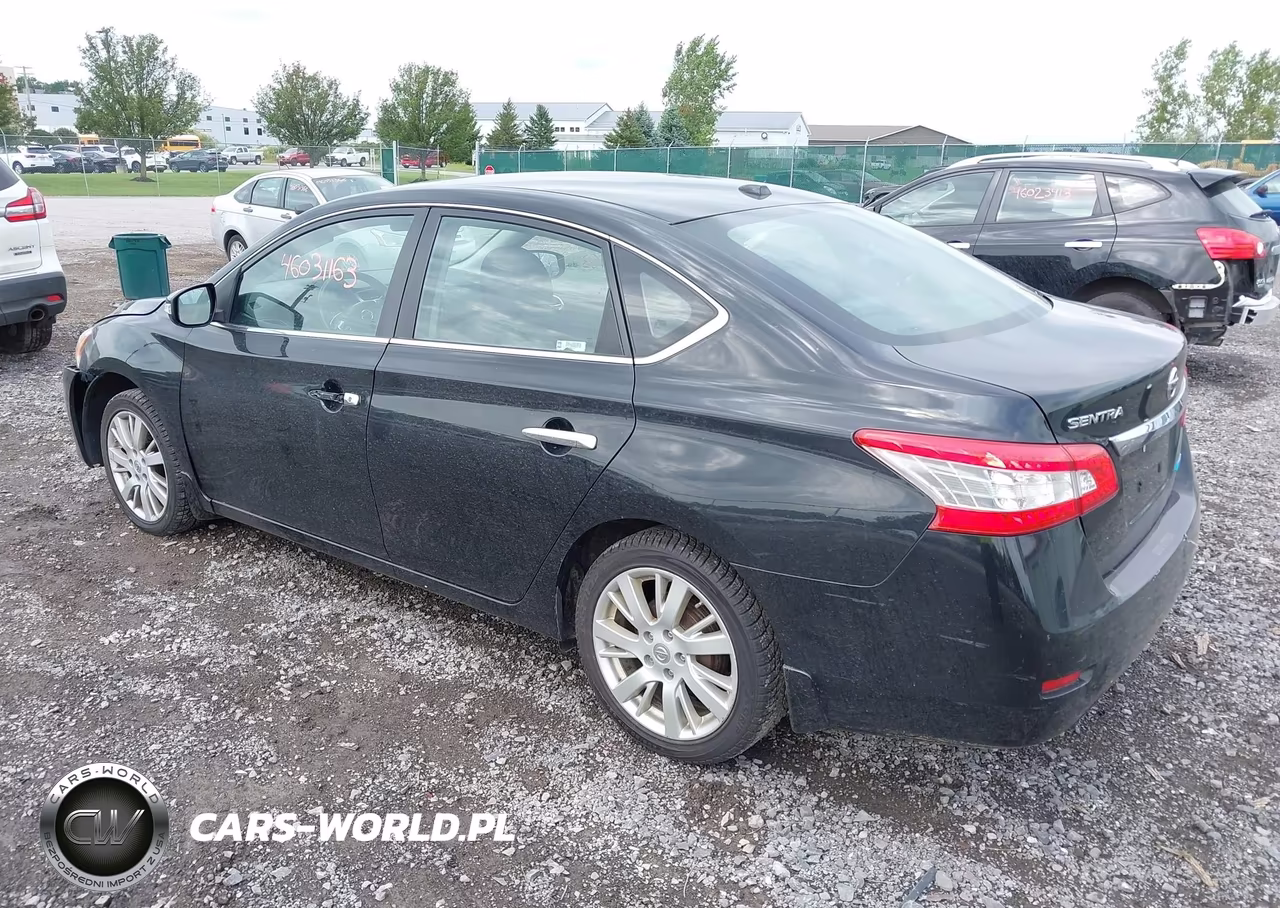 2013 Nissan Sentra Sl VIN:3N1AB7AP1DL675001 - 3
