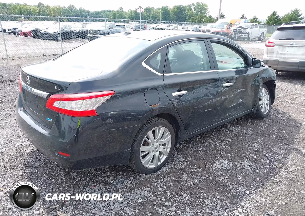 2013 Nissan Sentra Sl VIN:3N1AB7AP1DL675001 - 4