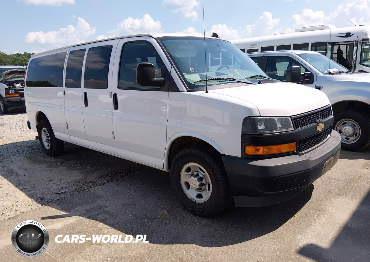 2019 Chevrolet Express 3500 Ls VIN:1GAZGNFG2K1355990 - 1