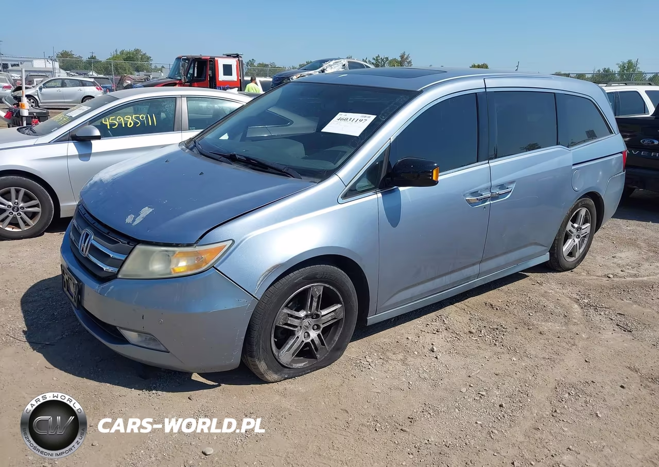2011 Honda Odyssey Touring-Touring Elite VIN:5FNRL5H92BB073387 - 2